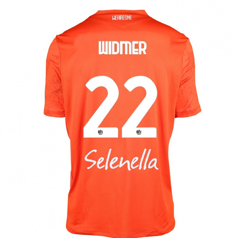 Danxen Mulher Renato Widmer D'Autilia #22 Laranja Preto Branco Camisola Guarda-Redes 2025/26 Camisa Brasil
