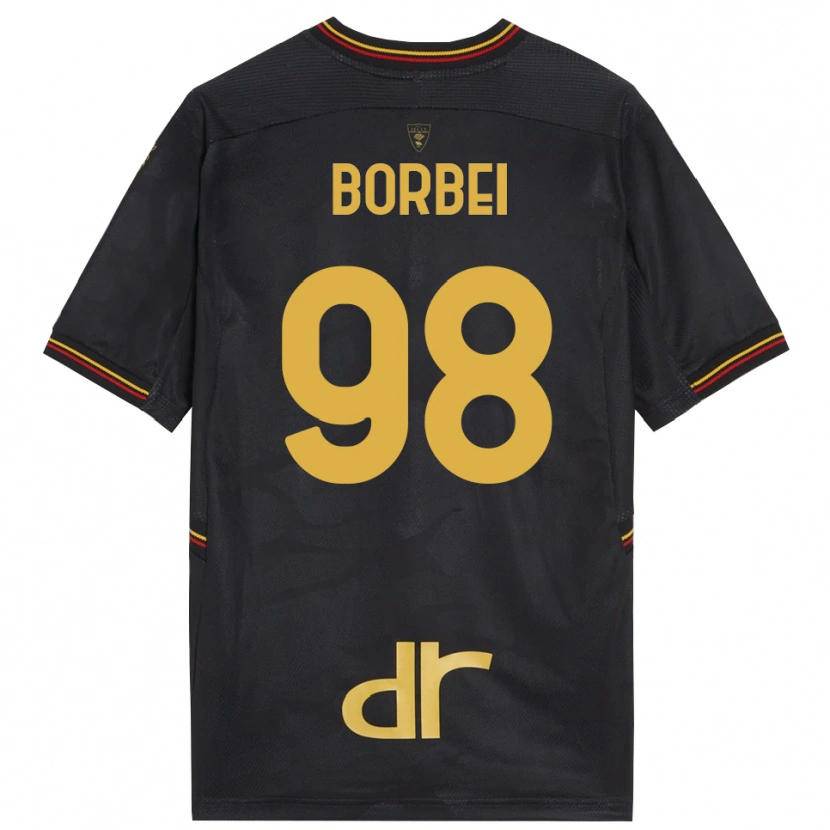 Danxen Mulher Alexandru Borbei #98 Preto Marrom Camisola Guarda-Redes 2025/26 Camisa Brasil