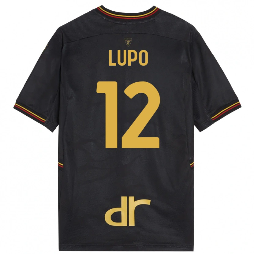 Danxen Mulher Christian Lupo #12 Preto Marrom Camisola Guarda-Redes 2025/26 Camisa Brasil