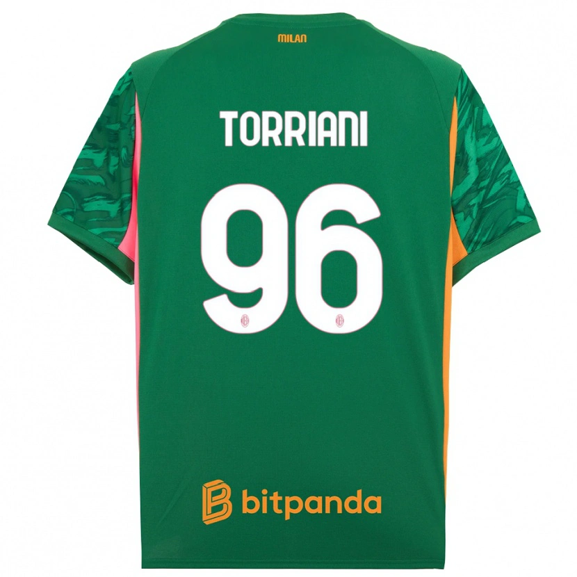 Danxen Mulher Lorenzo Torriani #96 Rosa Laranja Verde Camisola Guarda-Redes 2025/26 Camisa Brasil