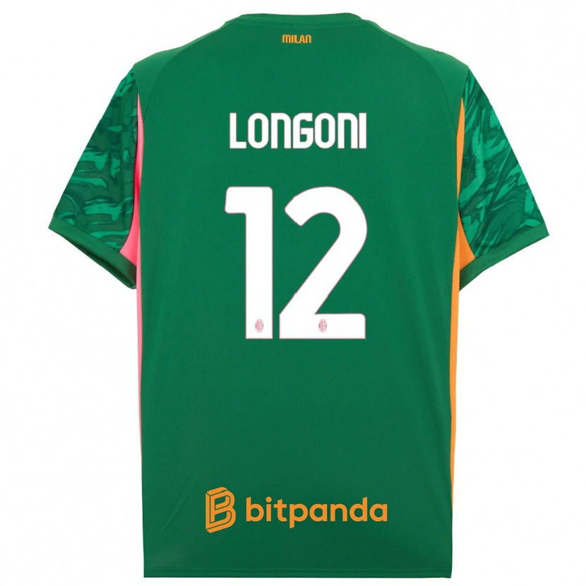 Danxen Mulher Alessandro Longoni #12 Rosa Laranja Verde Camisola Guarda-Redes 2025/26 Camisa Brasil