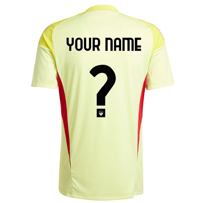 Danxen Mulher AS Roma Laranja Amarelo Claro Camisola Guarda-Redes 2025/26 Camisa Brasil