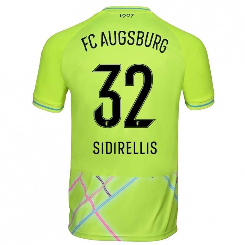 Danxen Mulher Konstantinos Sidirellis #32 Preto Amarelo Verde Camisola Guarda-Redes 2025/26 Camisa Brasil