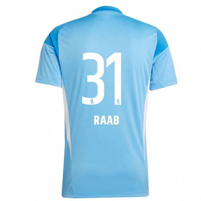 Danxen Mulher Matheo Raab #31 Preto Azul Camisola Guarda-Redes 2025/26 Camisa Brasil