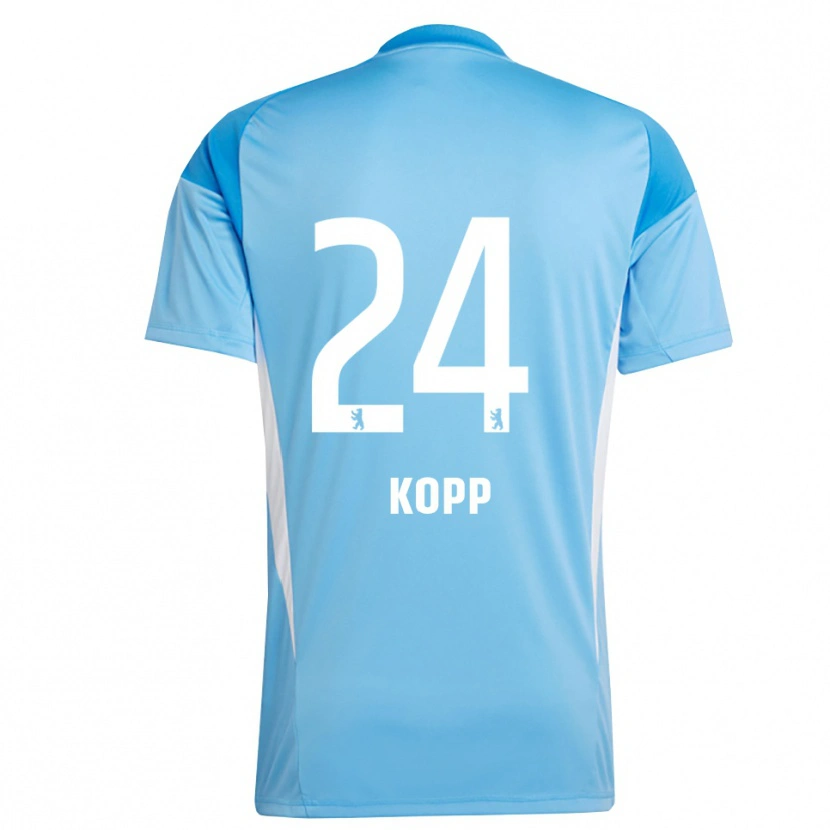 Danxen Mulher Marvin Kopp #24 Preto Azul Camisola Guarda-Redes 2025/26 Camisa Brasil