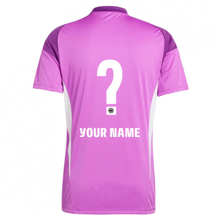 Danxen Mulher Eintracht Frankfurt Branco Lilás Camisola Guarda-Redes 2025/26 Camisa Brasil