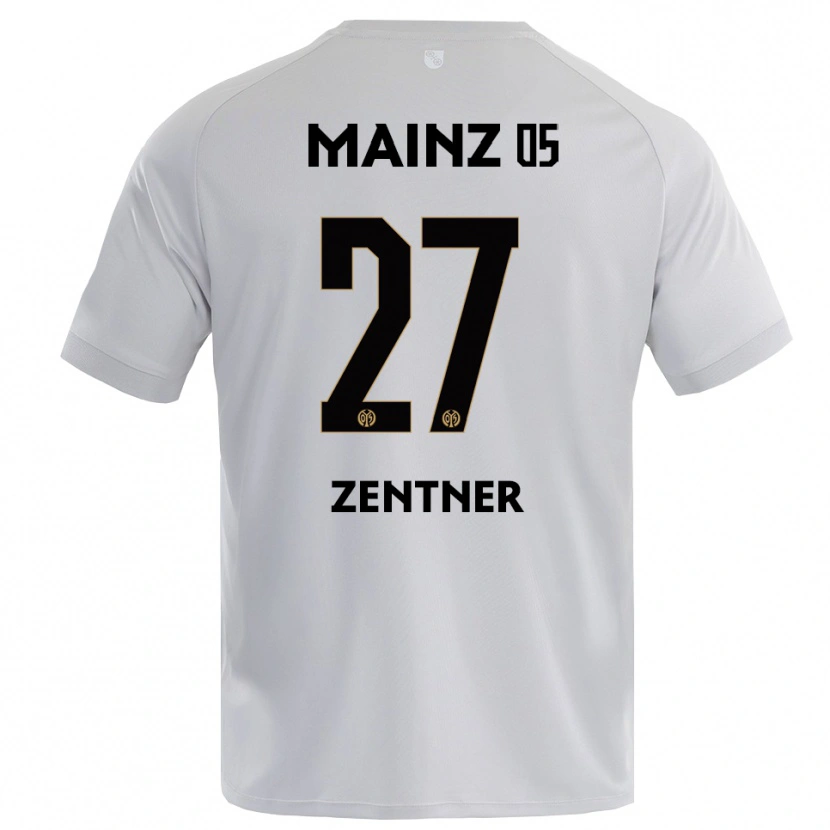 Danxen Mulher Robin Zentner #27 Azul Cinza Claro Camisola Guarda-Redes 2025/26 Camisa Brasil