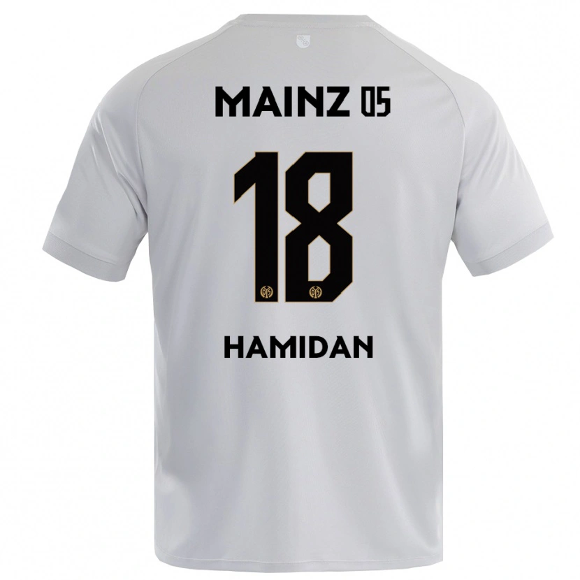 Danxen Mulher Ilyas Hamidan #18 Azul Cinza Claro Camisola Guarda-Redes 2025/26 Camisa Brasil