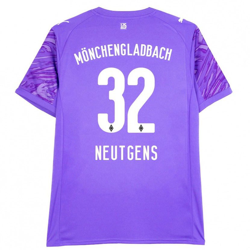 Danxen Mulher Maximilian Neutgens #32 Branco Lilás Camisola Guarda-Redes 2025/26 Camisa Brasil