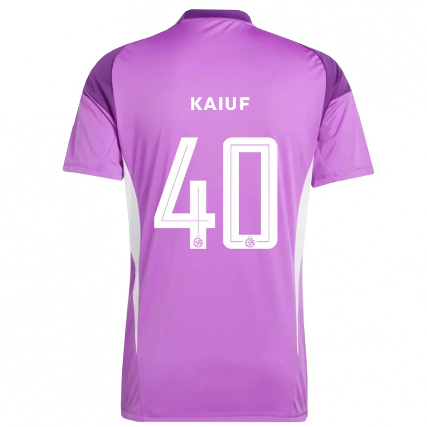 Danxen Mulher Sharif Kaiuf #40 Roxo Lilás Camisola Guarda-Redes 2025/26 Camisa Brasil