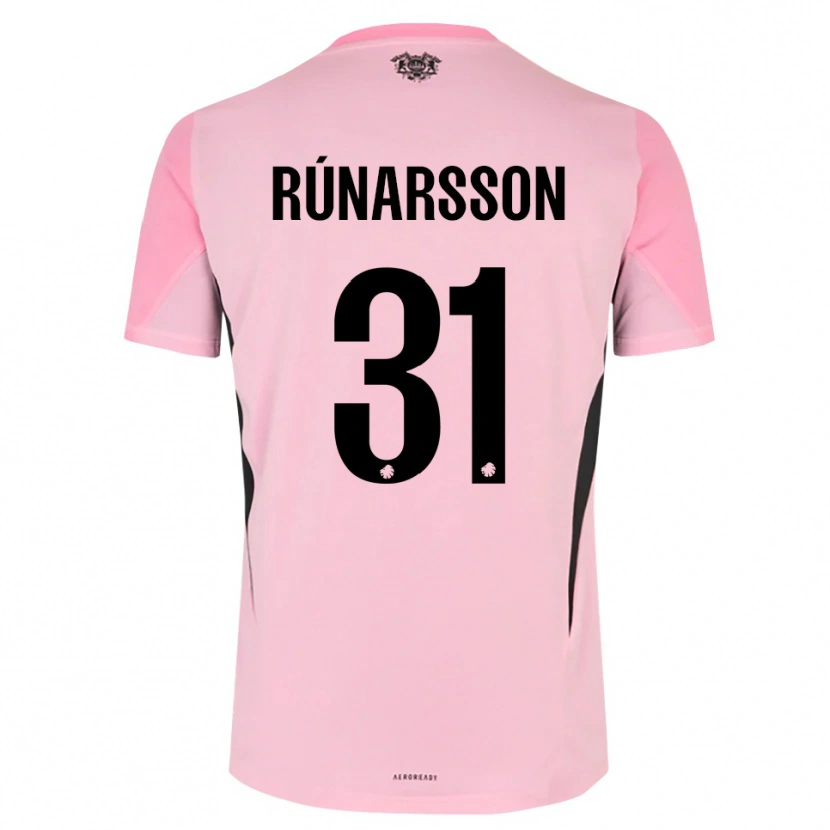Danxen Mulher Rúnar Alex Rúnarsson #31 Preto Rosa Camisola Guarda-Redes 2025/26 Camisa Brasil