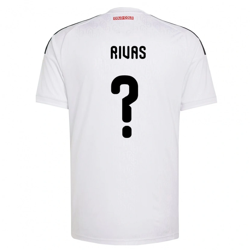 Danxen Criança Camisola Vicente Rivas #0 Branco Preto Principal 2026/27 Camisa Brasil
