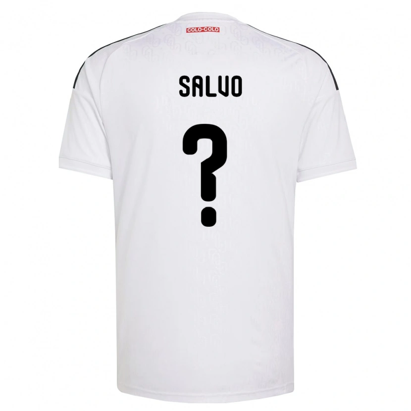 Danxen Criança Camisola Claudio Salvo #0 Branco Preto Principal 2026/27 Camisa Brasil