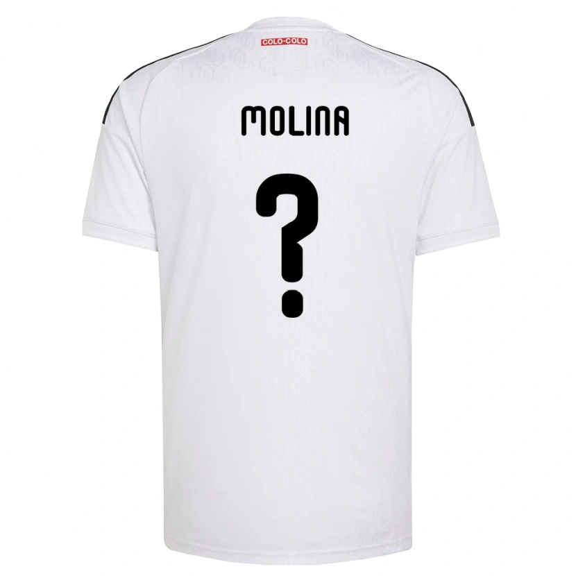 Danxen Criança Camisola Byron Molina #0 Branco Preto Principal 2026/27 Camisa Brasil