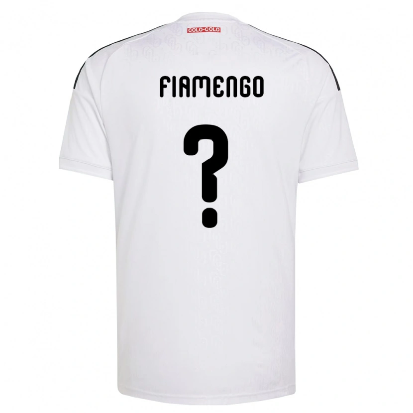 Danxen Criança Camisola Darko Fiamengo #0 Branco Preto Principal 2026/27 Camisa Brasil