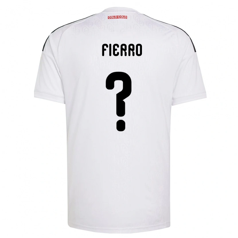 Danxen Criança Camisola Julio Fierro #0 Branco Preto Principal 2026/27 Camisa Brasil