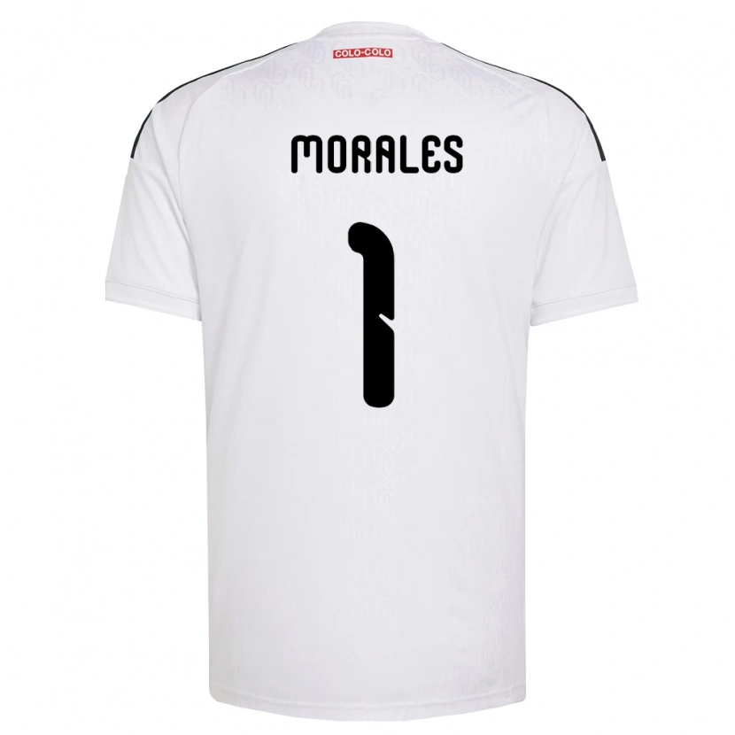 Danxen Criança Camisola Benjamin Morales #1 Branco Preto Principal 2026/27 Camisa Brasil