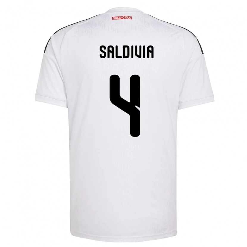 Danxen Criança Camisola Alan Saldivia #4 Branco Preto Principal 2026/27 Camisa Brasil