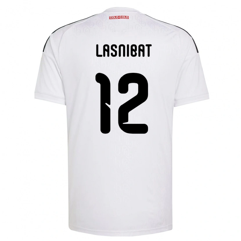 Danxen Criança Camisola Pablo Lasnibat #12 Branco Preto Principal 2026/27 Camisa Brasil