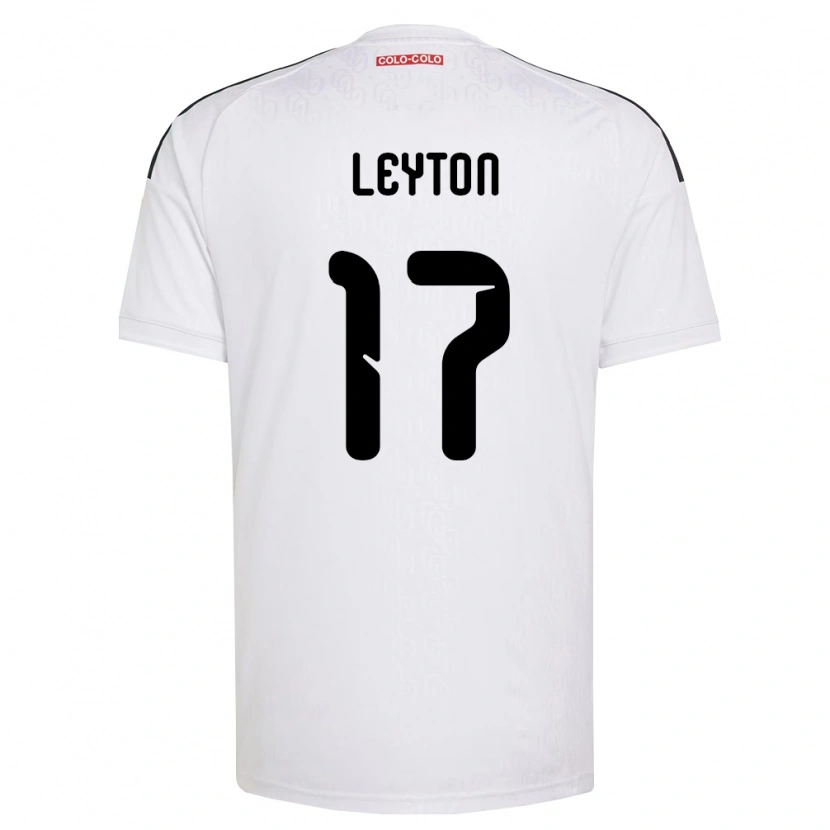 Danxen Criança Camisola Geraldine Leyton #17 Branco Preto Principal 2026/27 Camisa Brasil