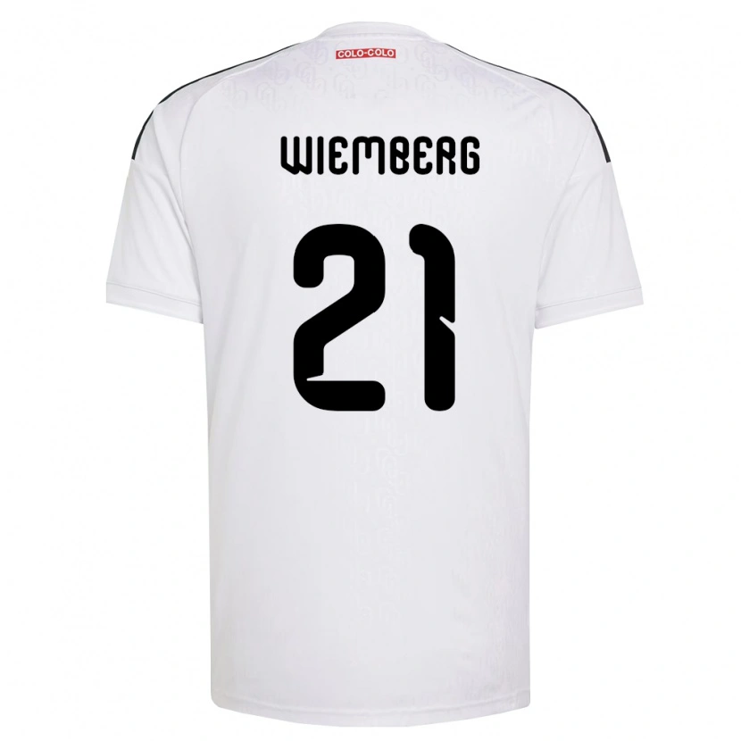 Danxen Criança Camisola Erick Wiemberg #21 Branco Preto Principal 2026/27 Camisa Brasil