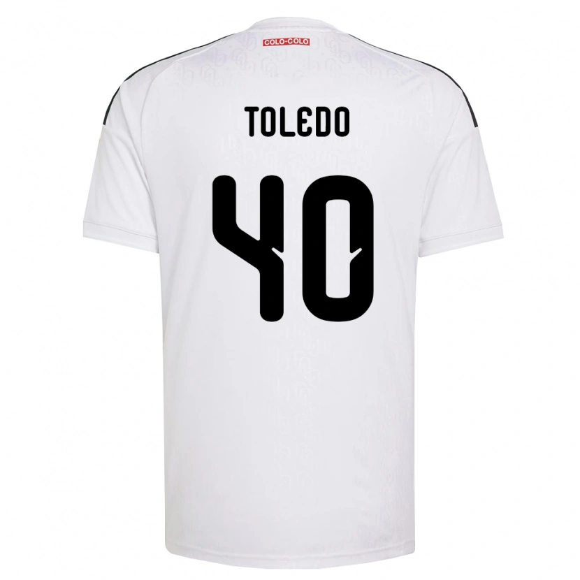 Danxen Criança Camisola Miguel Toledo #40 Branco Preto Principal 2026/27 Camisa Brasil