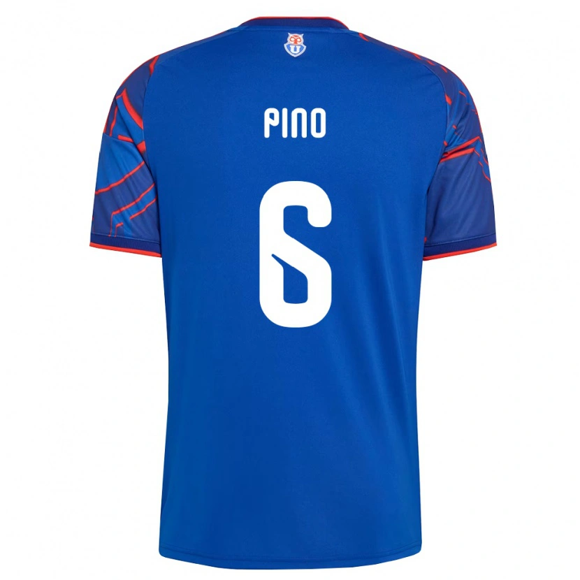 Danxen Criança Camisola Gisela Pino #6 Azul Real Vermelho Principal 2026/27 Camisa Brasil