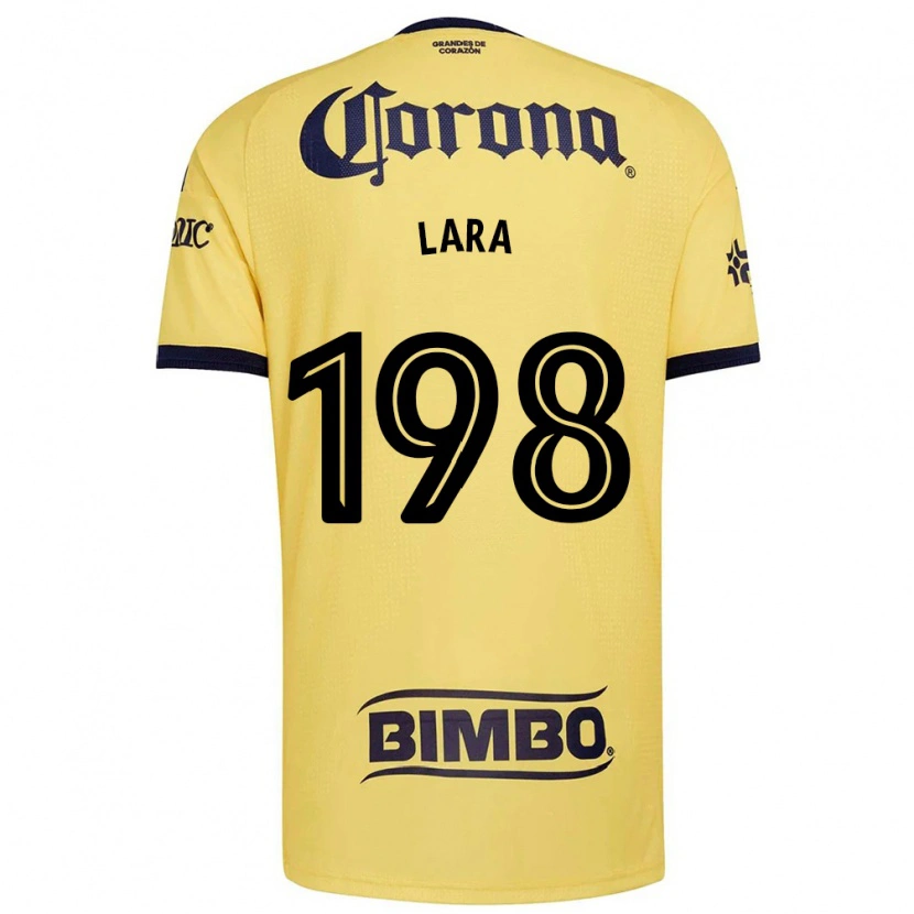 Danxen Criança Camisola Guadalupe Lara #198 Amarelo Vermelho Preto Principal 2026/27 Camisa Brasil