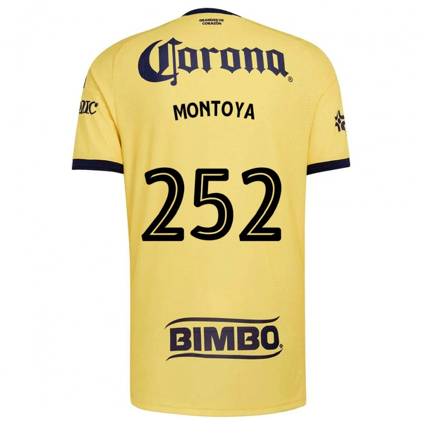 Danxen Criança Camisola Diego Montoya #252 Amarelo Vermelho Preto Principal 2026/27 Camisa Brasil