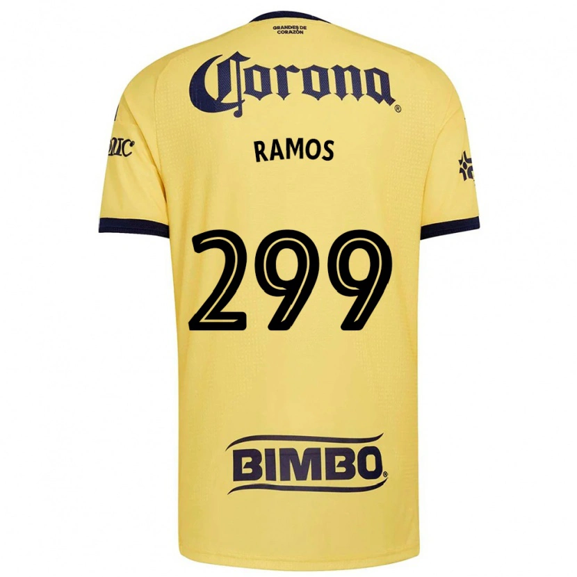 Danxen Criança Camisola Luis Ramos #299 Amarelo Vermelho Preto Principal 2026/27 Camisa Brasil