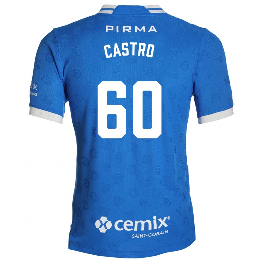 Danxen Criança Camisola Ariel Castro #60 Azul Branco Vermelho Principal 2026/27 Camisa Brasil