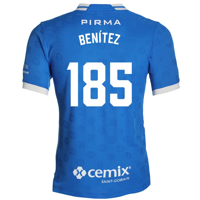 Danxen Criança Camisola Cristopher Benítez #185 Azul Branco Vermelho Principal 2026/27 Camisa Brasil