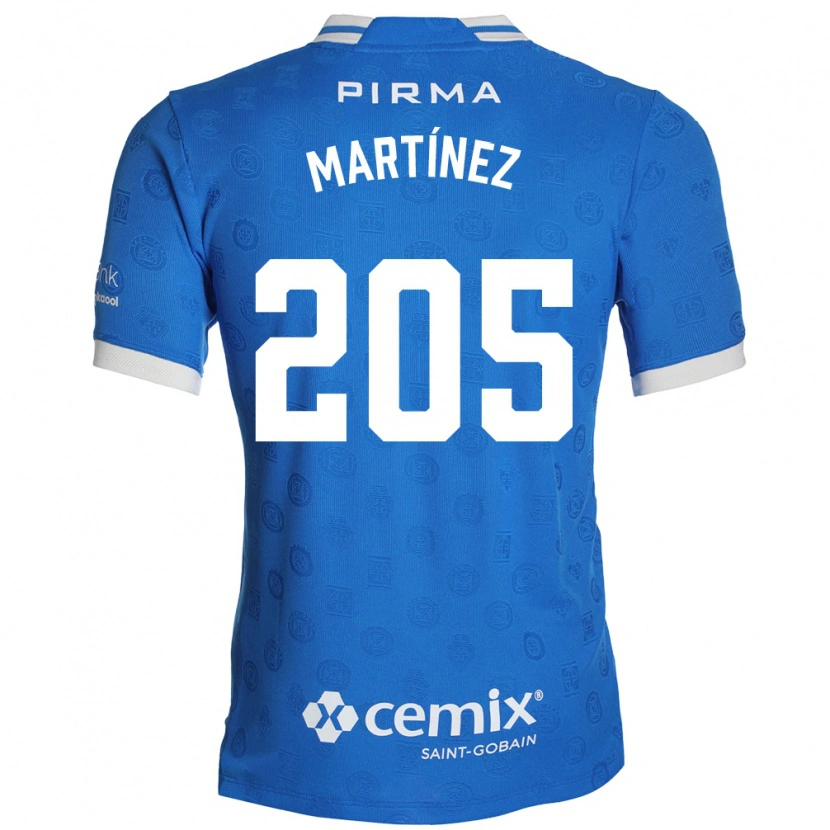 Danxen Criança Camisola César Martínez #205 Azul Branco Vermelho Principal 2026/27 Camisa Brasil