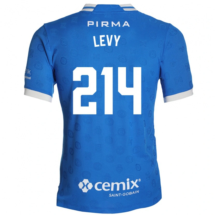 Danxen Criança Camisola Mateo Levy #214 Azul Branco Vermelho Principal 2026/27 Camisa Brasil