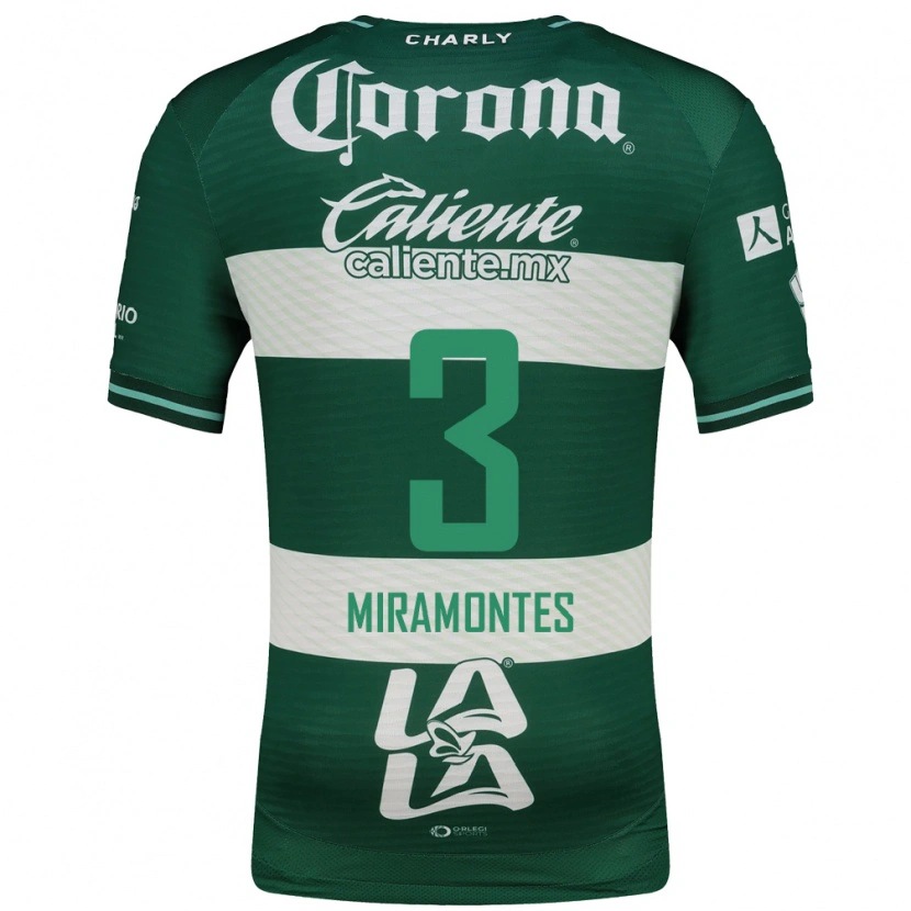 Danxen Criança Camisola Natalia Miramontes #3 Verde Branco Principal 2026/27 Camisa Brasil
