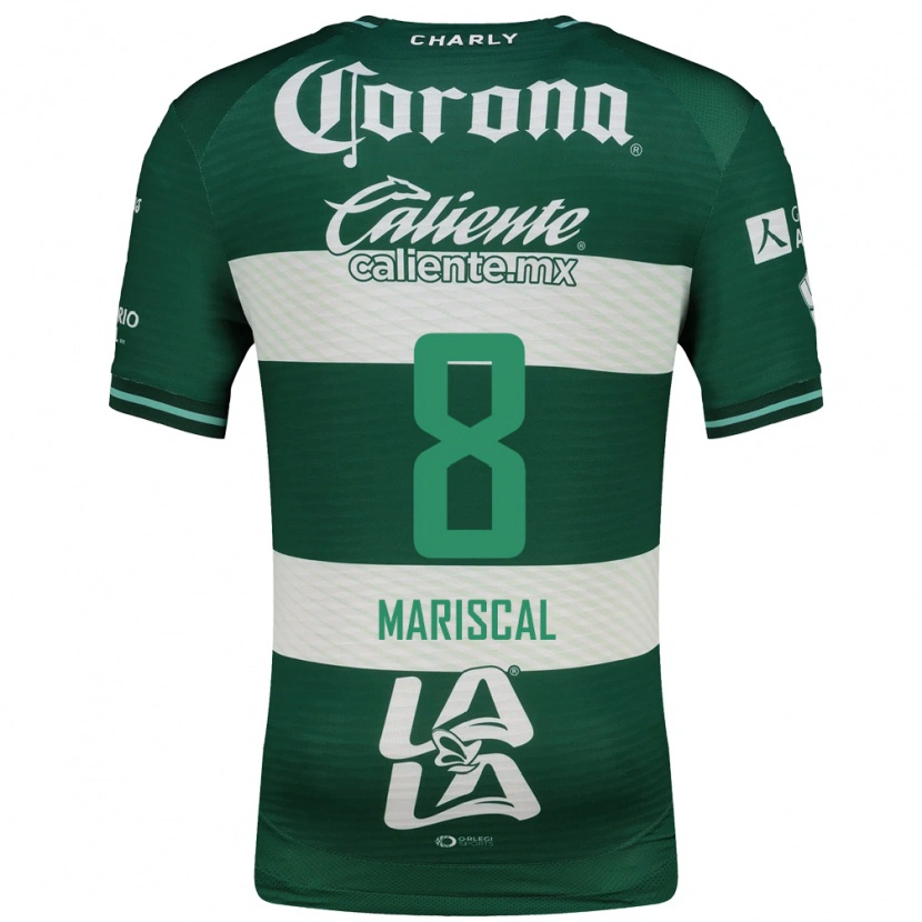 Danxen Criança Camisola Salvador Mariscal #8 Verde Branco Principal 2026/27 Camisa Brasil