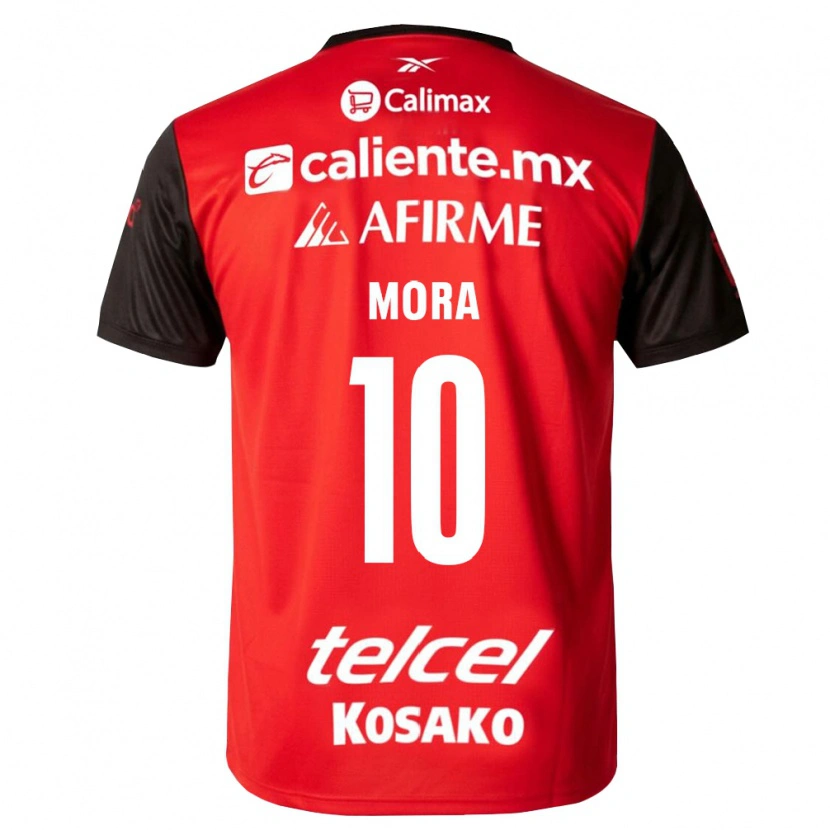 Danxen Criança Camisola Gilberto Mora #10 Preto Vermelho Principal 2026/27 Camisa Brasil
