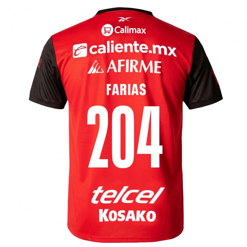 Danxen Criança Camisola Luciano Farias #204 Preto Vermelho Principal 2026/27 Camisa Brasil