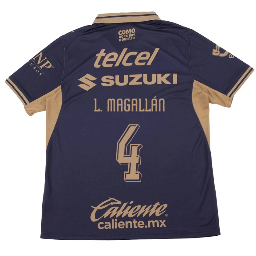 Danxen Criança Camisola Lisandro Magallan #4 Roxo Marrom Principal 2026/27 Camisa Brasil