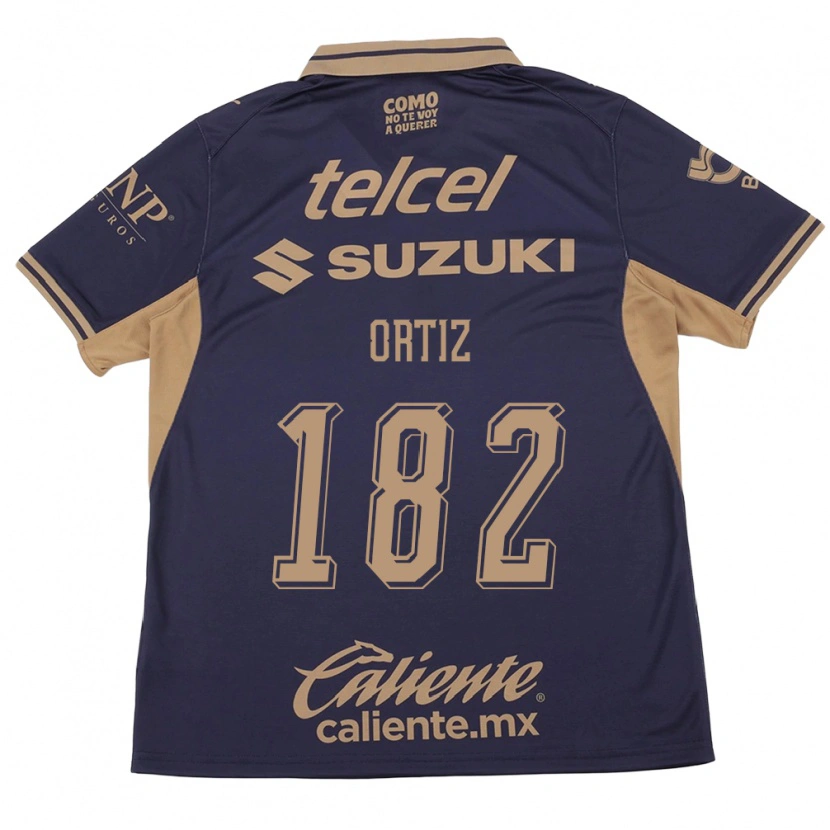 Danxen Criança Camisola Jorge Ortiz #182 Roxo Marrom Principal 2026/27 Camisa Brasil