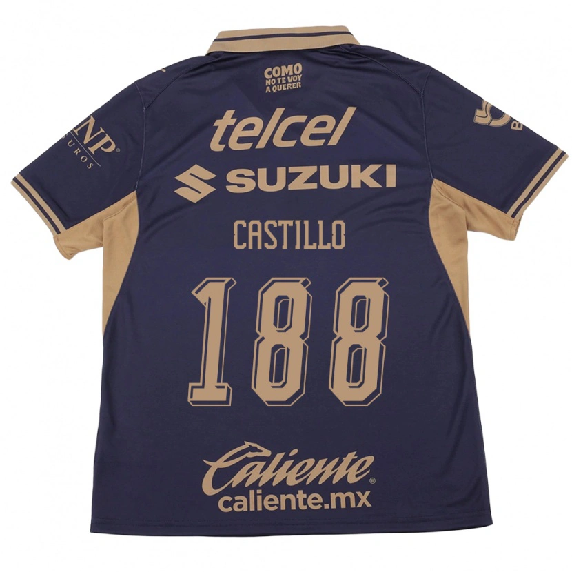 Danxen Criança Camisola Christian Castillo #188 Roxo Marrom Principal 2026/27 Camisa Brasil