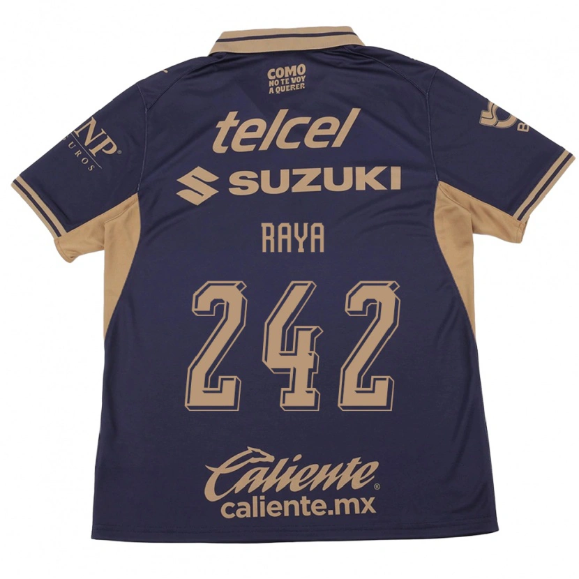 Danxen Criança Camisola Félix Raya #242 Roxo Marrom Principal 2026/27 Camisa Brasil