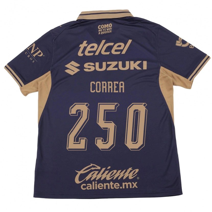 Danxen Criança Camisola Andrés Correa #250 Roxo Marrom Principal 2026/27 Camisa Brasil