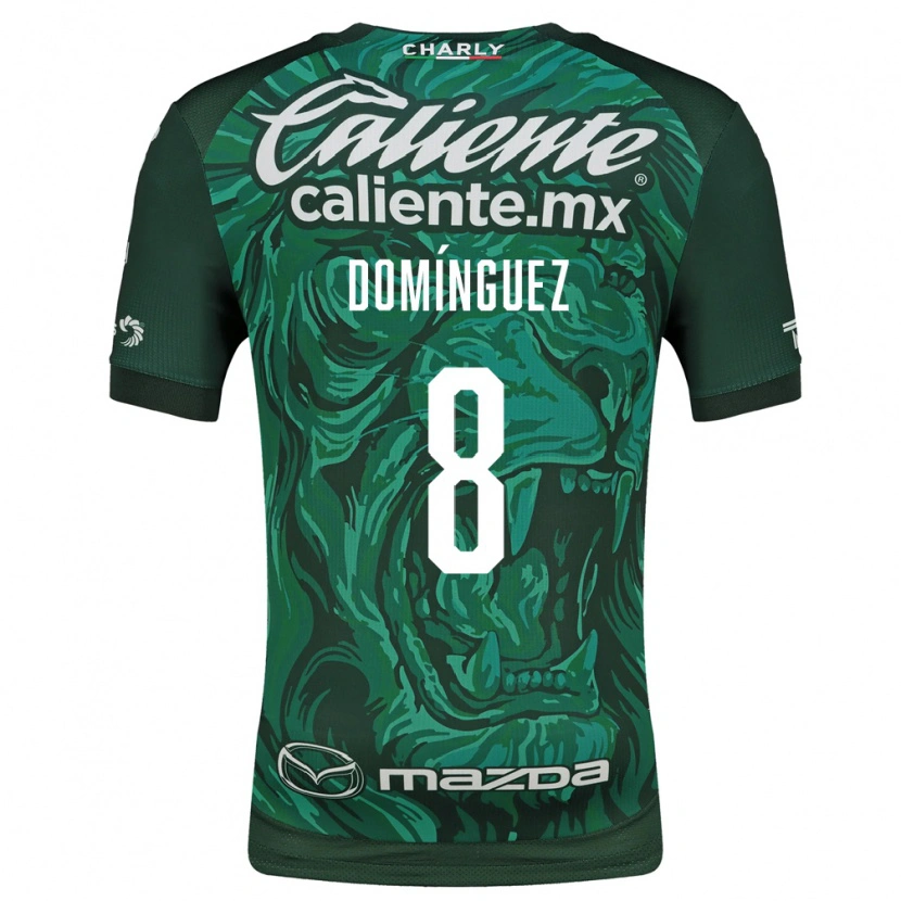 Danxen Criança Camisola Juan Domínguez #8 Verde Preto Principal 2026/27 Camisa Brasil