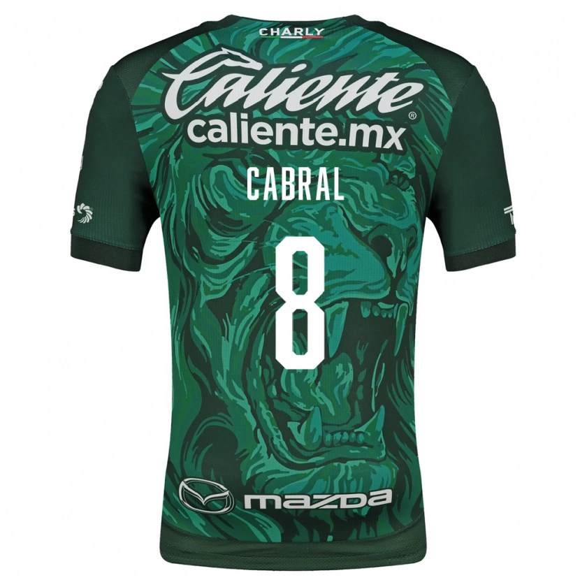 Danxen Criança Camisola Luciano Cabral #8 Verde Preto Principal 2026/27 Camisa Brasil