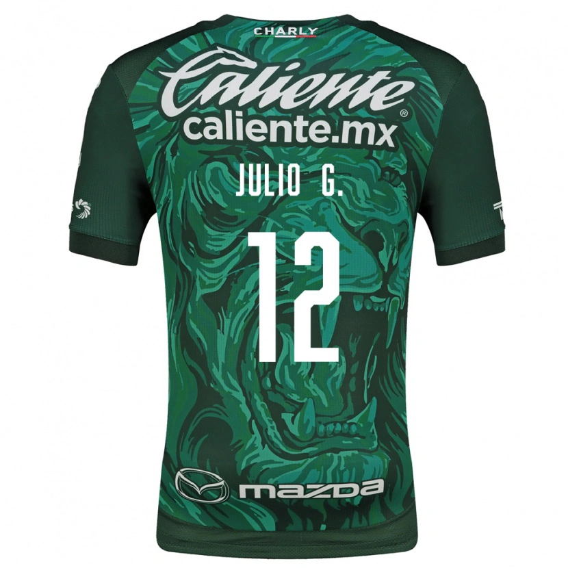 Danxen Criança Camisola Julio González #12 Verde Preto Principal 2026/27 Camisa Brasil