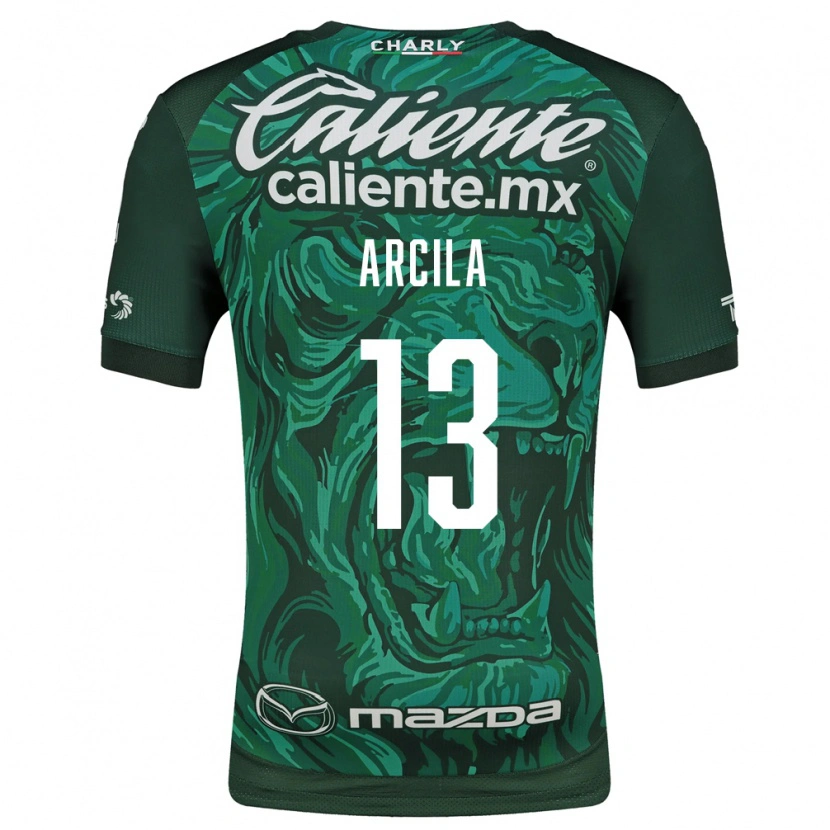 Danxen Criança Camisola Daniel Arcila #13 Verde Preto Principal 2026/27 Camisa Brasil