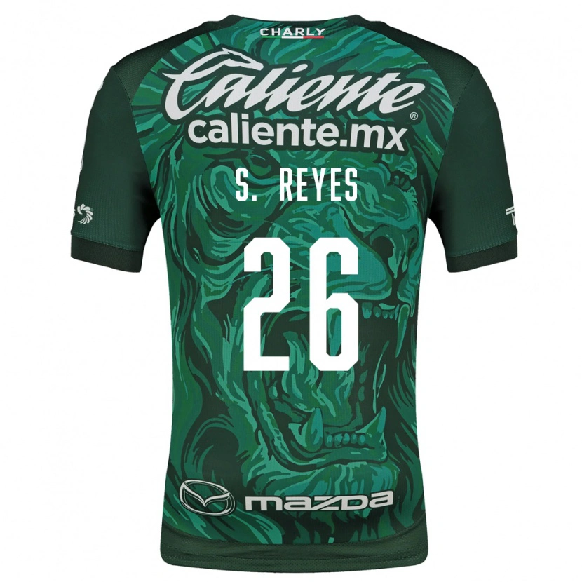 Danxen Criança Camisola Salvador Reyes #26 Verde Preto Principal 2026/27 Camisa Brasil