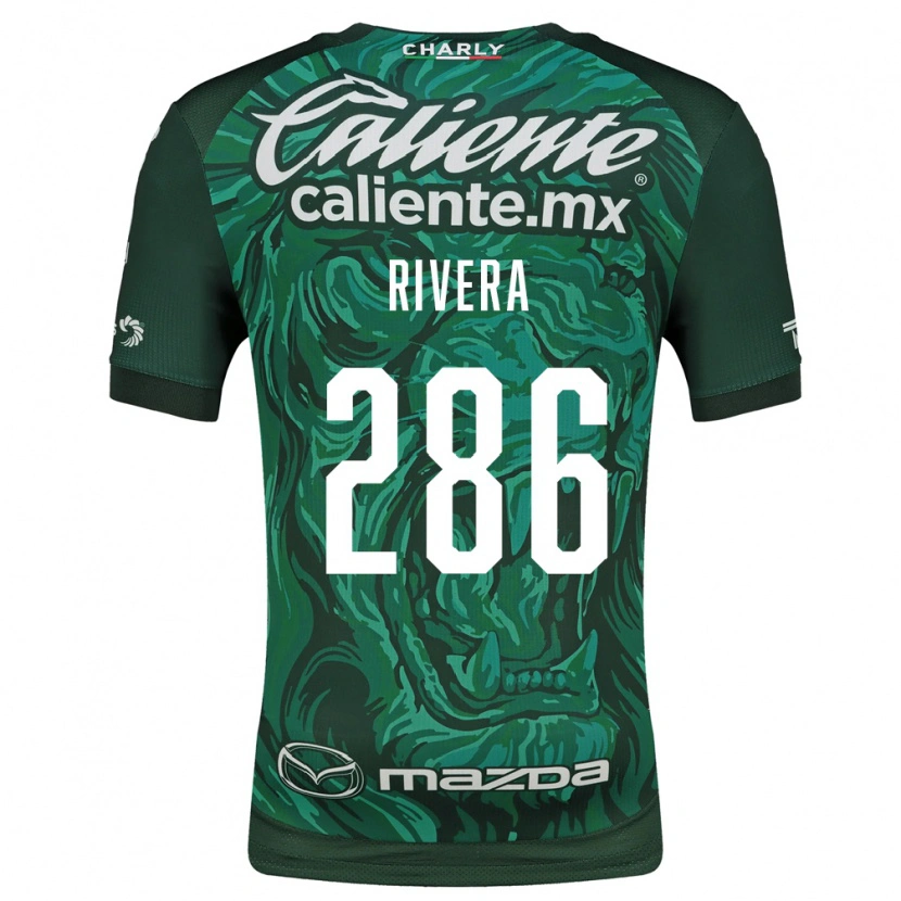 Danxen Criança Camisola Marcelo Rivera #286 Verde Preto Principal 2026/27 Camisa Brasil