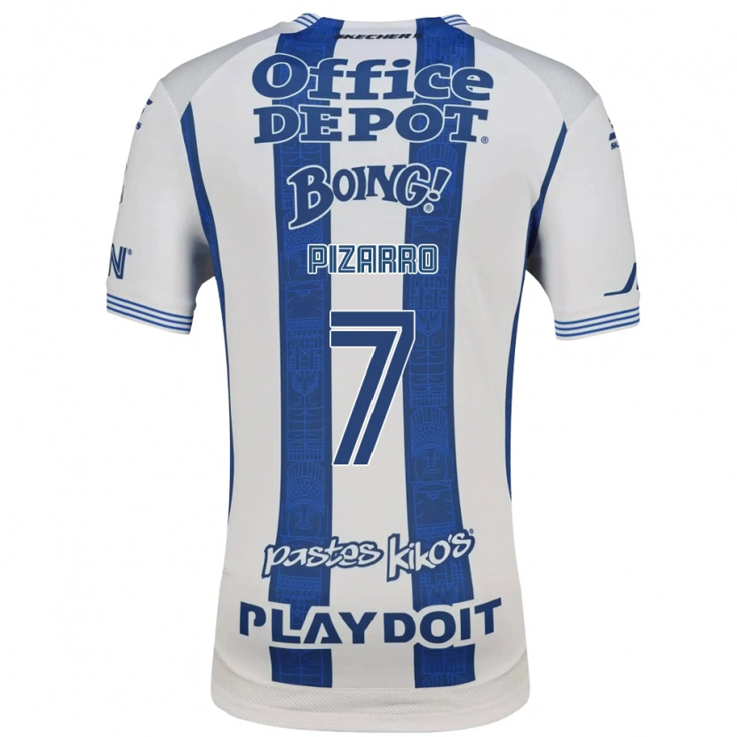 Danxen Criança Camisola Rodolfo Pizarro #7 Branco Azul Marinho Principal 2026/27 Camisa Brasil